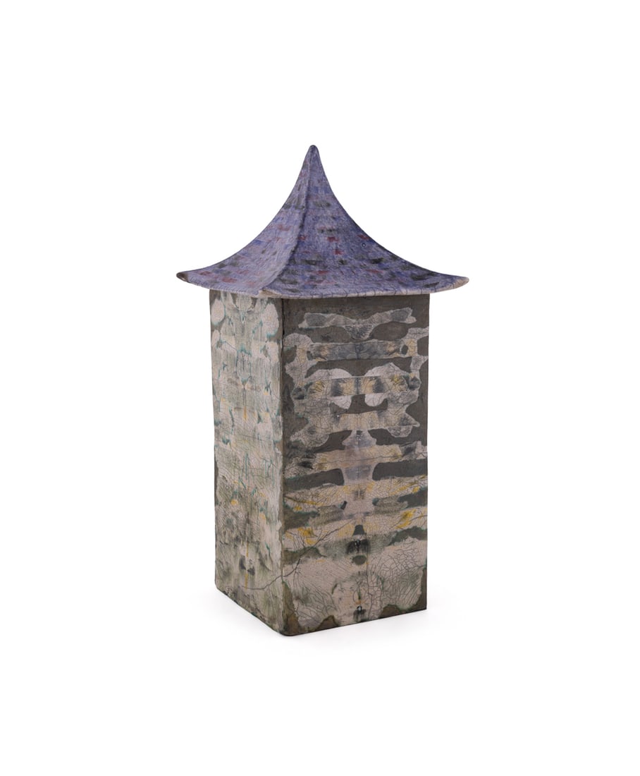 R. Jannelli, "Pagoda", 2018, Ceramic Sculpture (1 of 8)