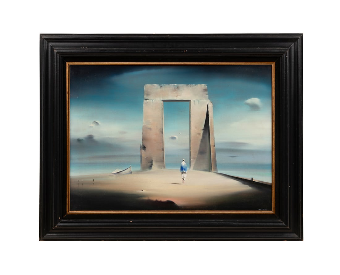 Robert Watson, "Outward Bound", 1982, O/C (1 of 5)