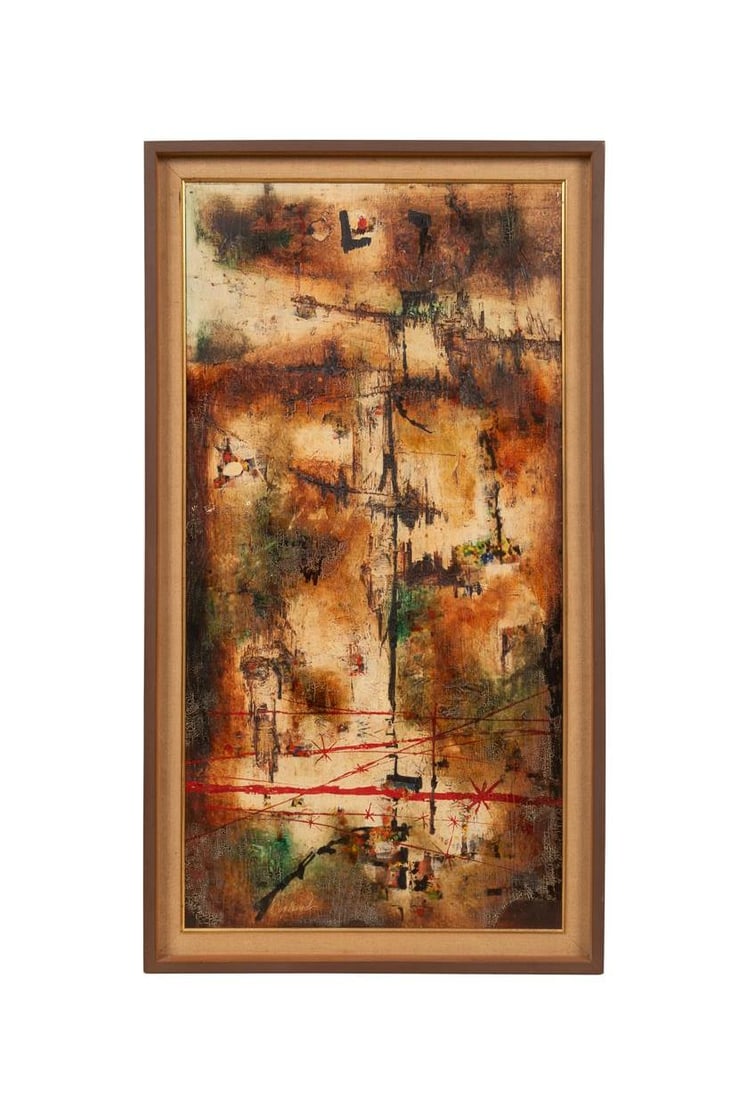 W.D. Cogland, "Emissary", 20th C., MM on Board (1 of 6)