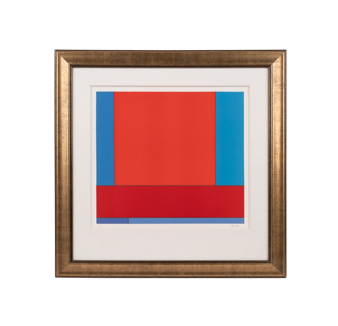 Ludwig Sander, Monongahela - 1971, Screenprint on paper (1 of 6)