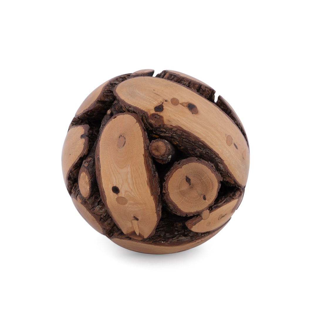 Roger Asay & Rebecca Davis, Oak Sphere, 2001 (1 of 5)