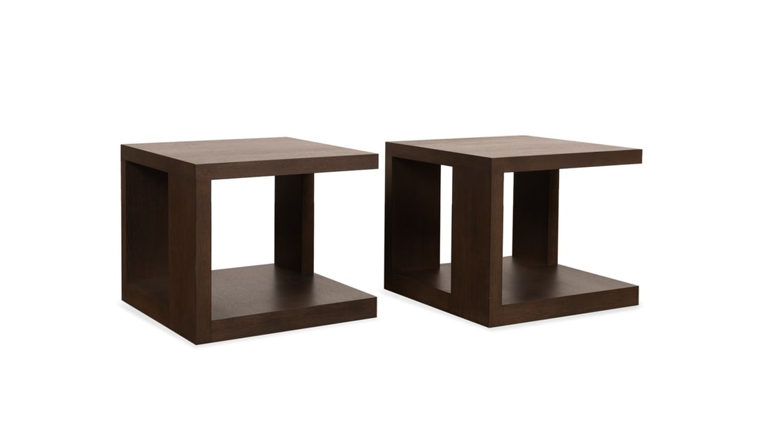 Pair of Liaigre "Pacha" Square End Tables, 2013 (1 of 7)