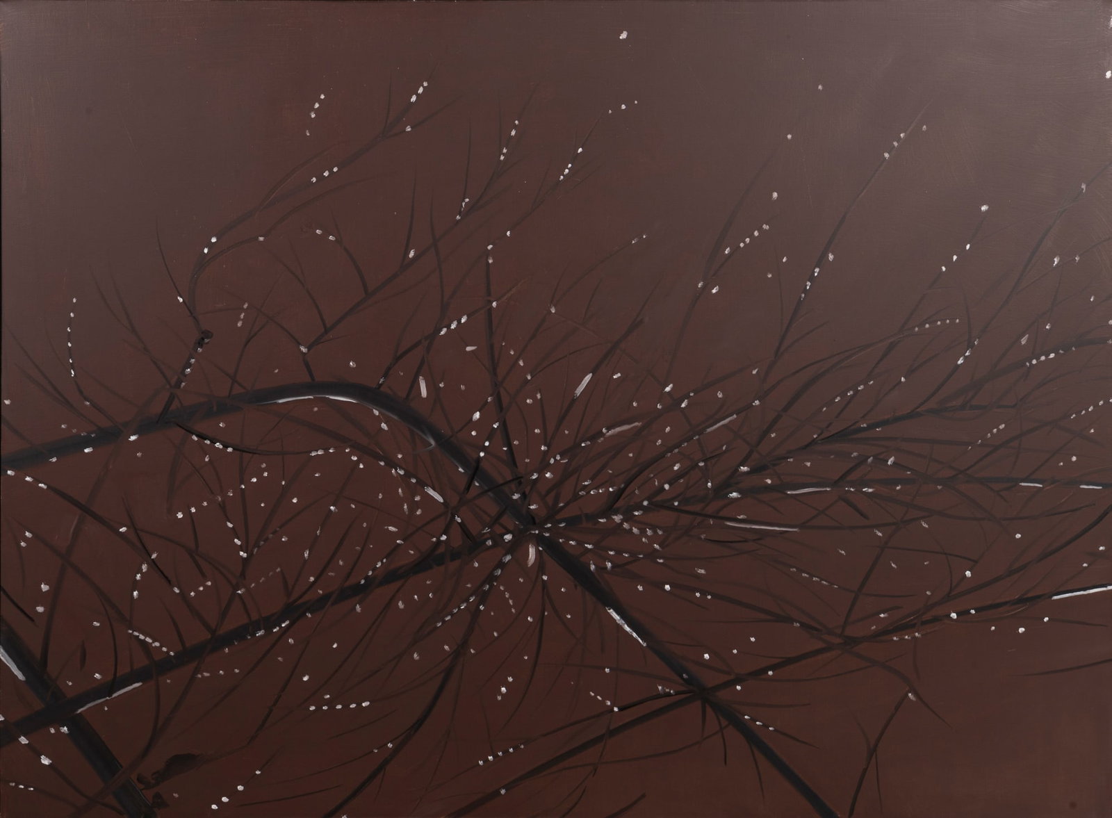 Alex Katz, "Wet Night", 1996, Oil on Canvas - 7