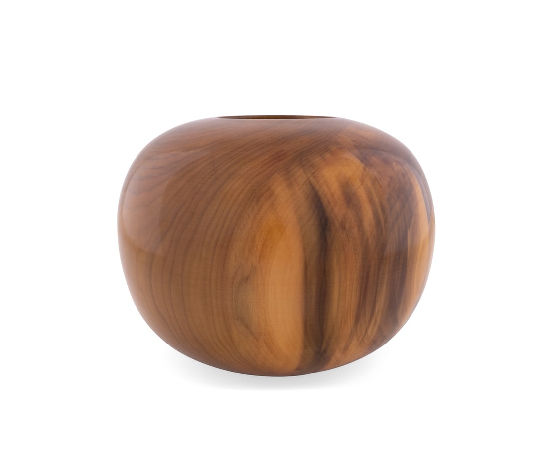 Ed Moulthrop, Turned Figured Tulipwood Bowl (1 of 7)
