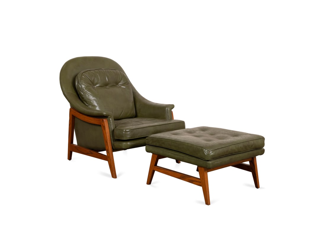 Wormley for Dunbar Lounge Chair & Ottoman, 5701 (1 of 8)