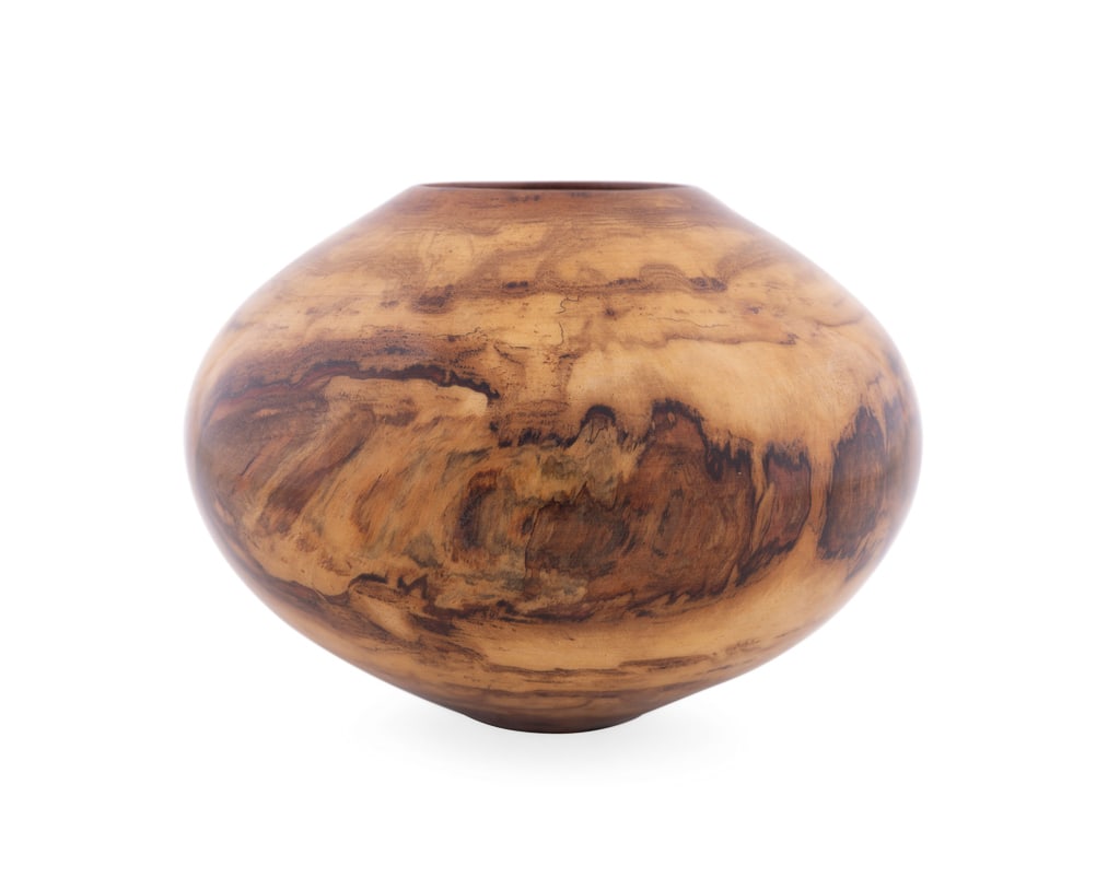 Philip Moulthrop, Turned Spalted Sweetgum Bowl (1 of 7)
