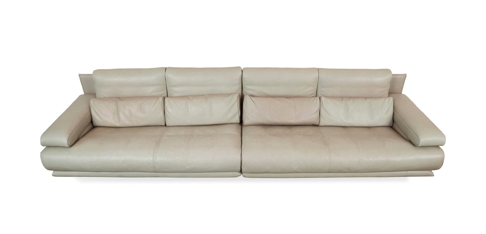 Rolf Benz 2-PC "6500" Leather Sofa, C. 1985 (1 of 5)