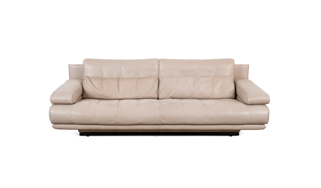 Rolf Benz "6500" Two-Seater Leather Sofa (1 of 6)