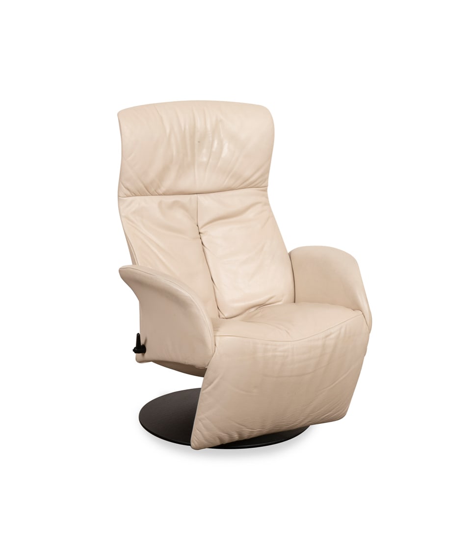 Leather Upholstered Recliner, Late 20th century (1 of 7)
