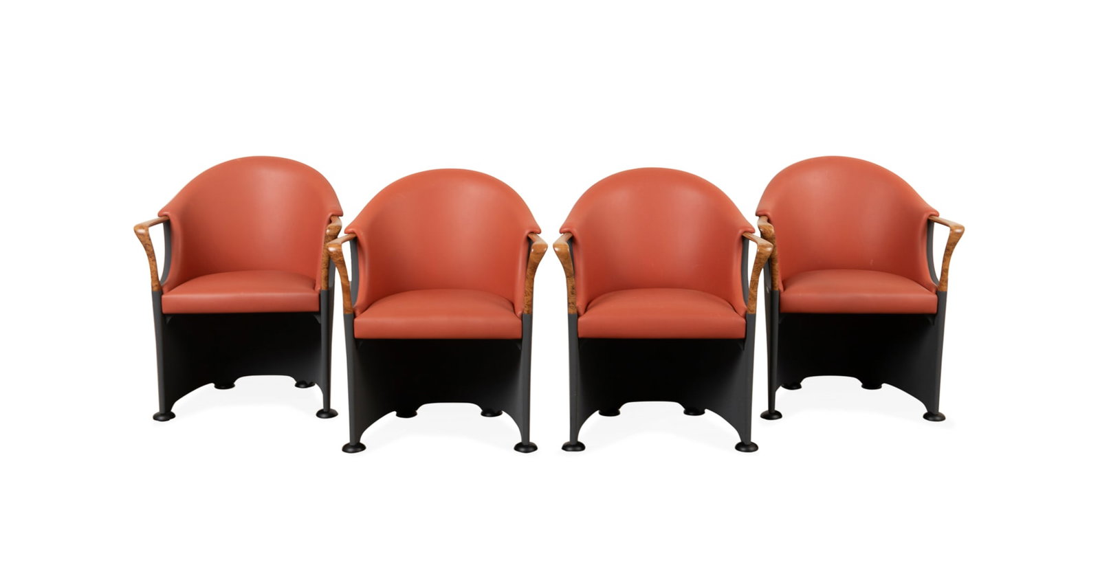Four Origlia "Tronetto" Dining Armchairs (1 of 6)