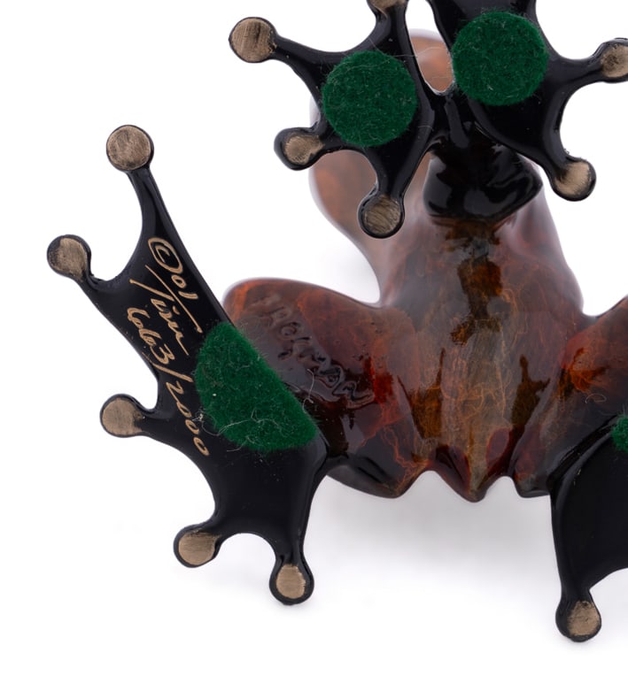 Tim Cotterill, Two Frog Figurines, Bronze - 8
