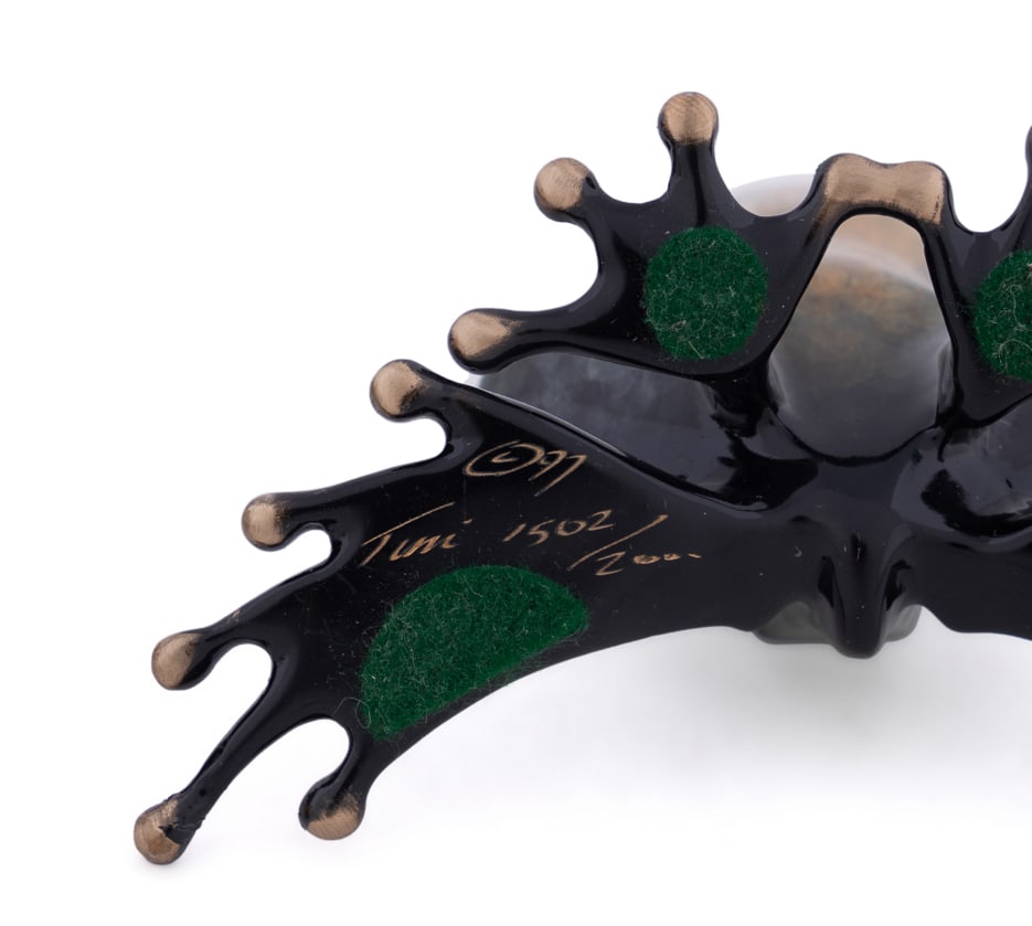 Tim Cotterill, Two Frog Figurines, Bronze - 9