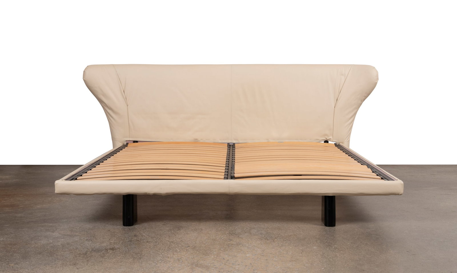 Leather King Bed Frame - 3