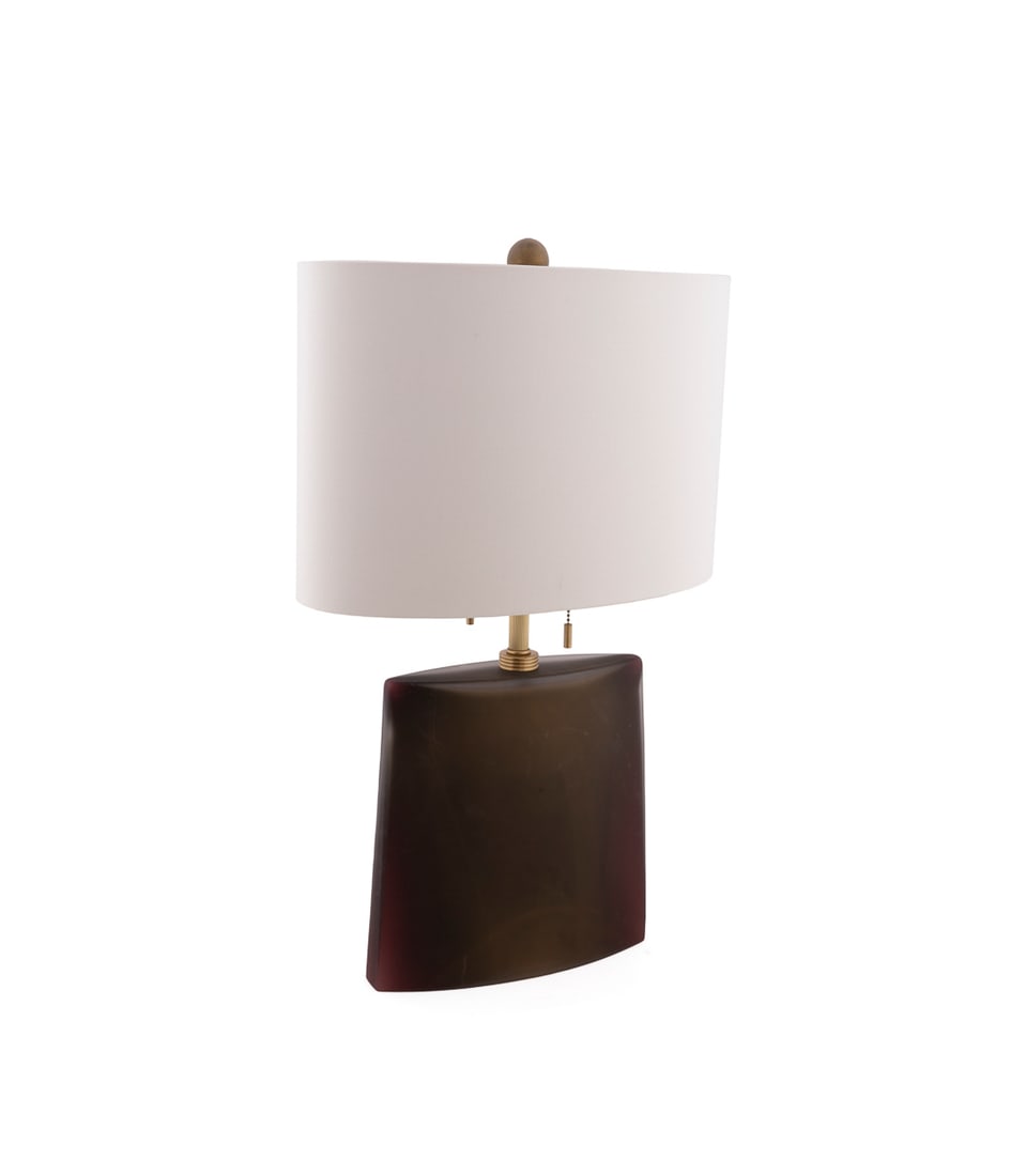 Donghia "Vela" Modern Glass Table Lamp (1 of 7)