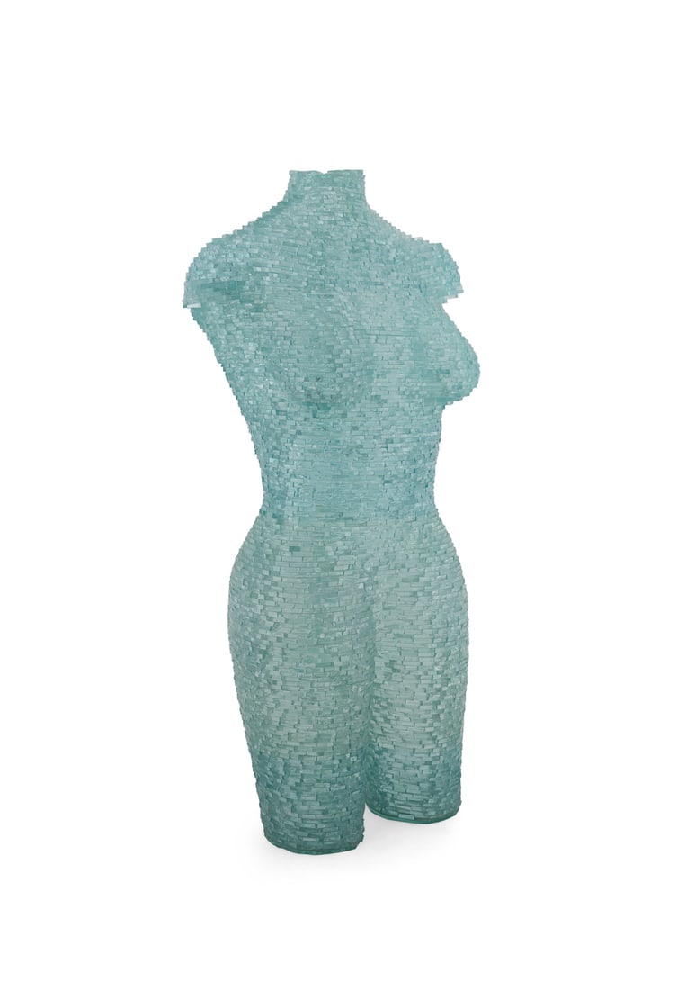 Stanley Mar, "Youth", 2000, Laminated glass (1 of 6)