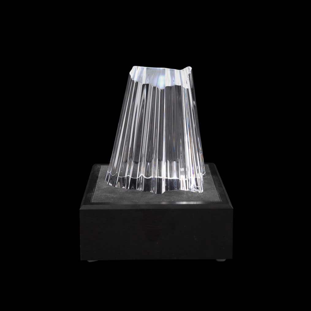 Steuben "This Land" Crystal Sculpture with Base (1 of 9)