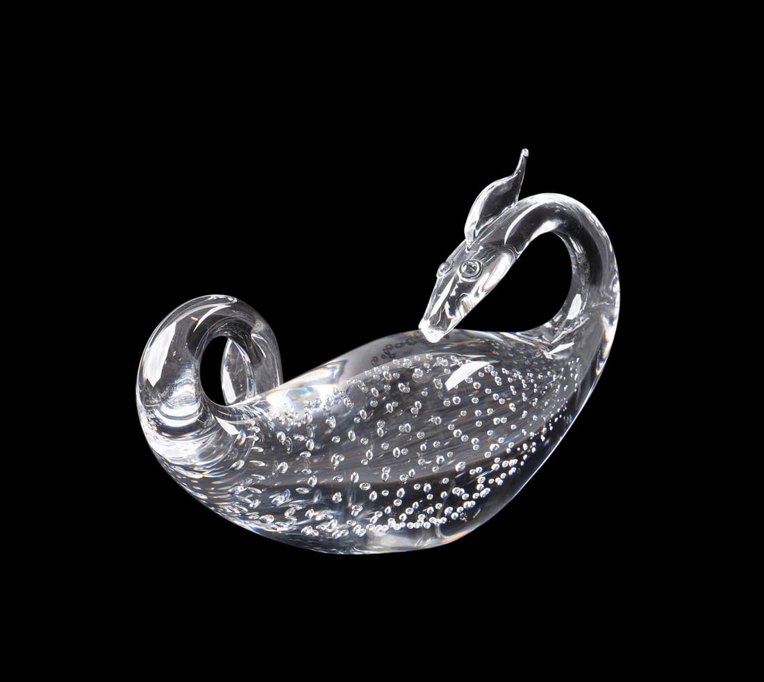 Steuben Crystal Dragon Sculpture (1 of 8)