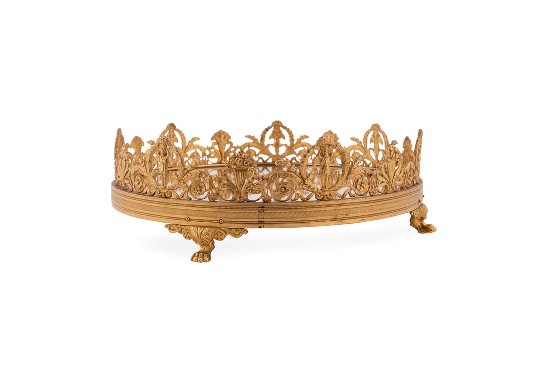 Empire Style Gilt Bronze Surtout de Table (1 of 8)