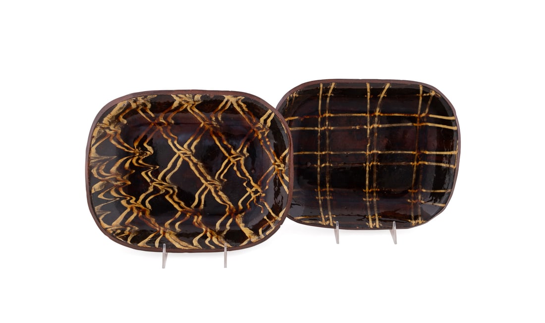 Powell's Pottery, Two Slipware Baking Dishes (1 of 7)