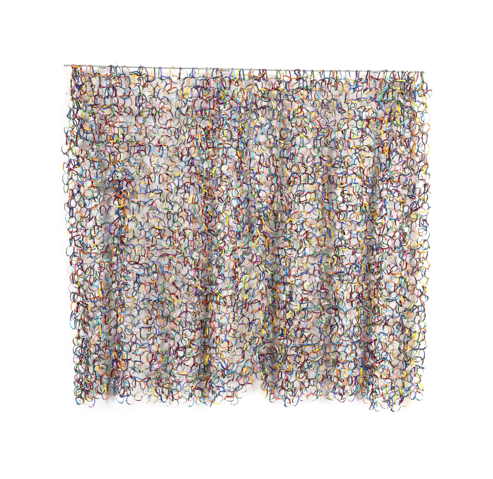Jane Woolverton, Colorful Metal Hanging Sculpture (1 of 1)