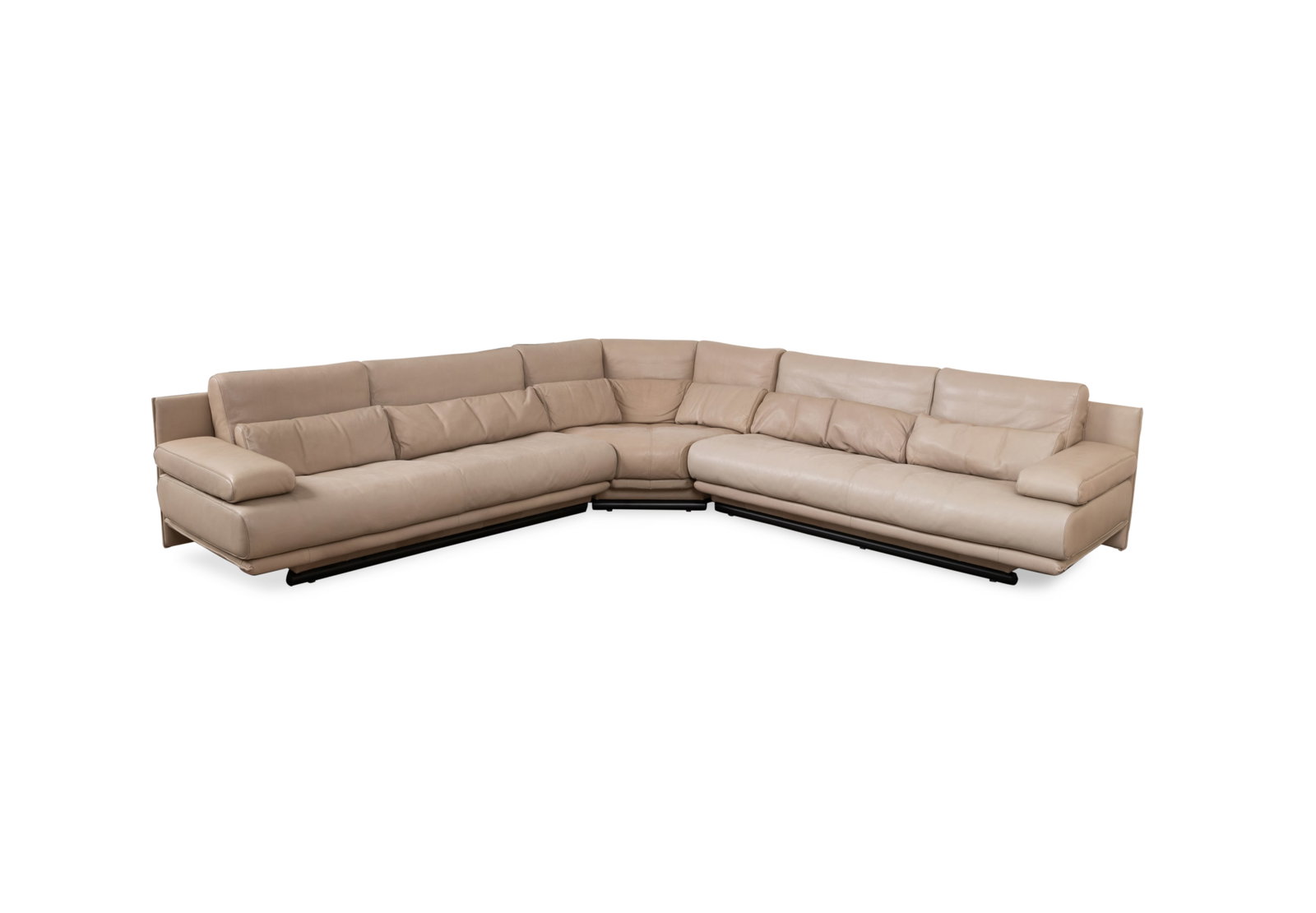 Rolf Benz 3-PC "6500" L-Shape Leather Sectional (1 of 1)