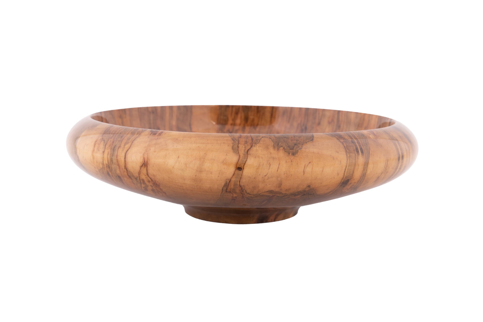 Philip Moulthrop, Turned Red 'Leopard' Maple Bowl (1 of 1)