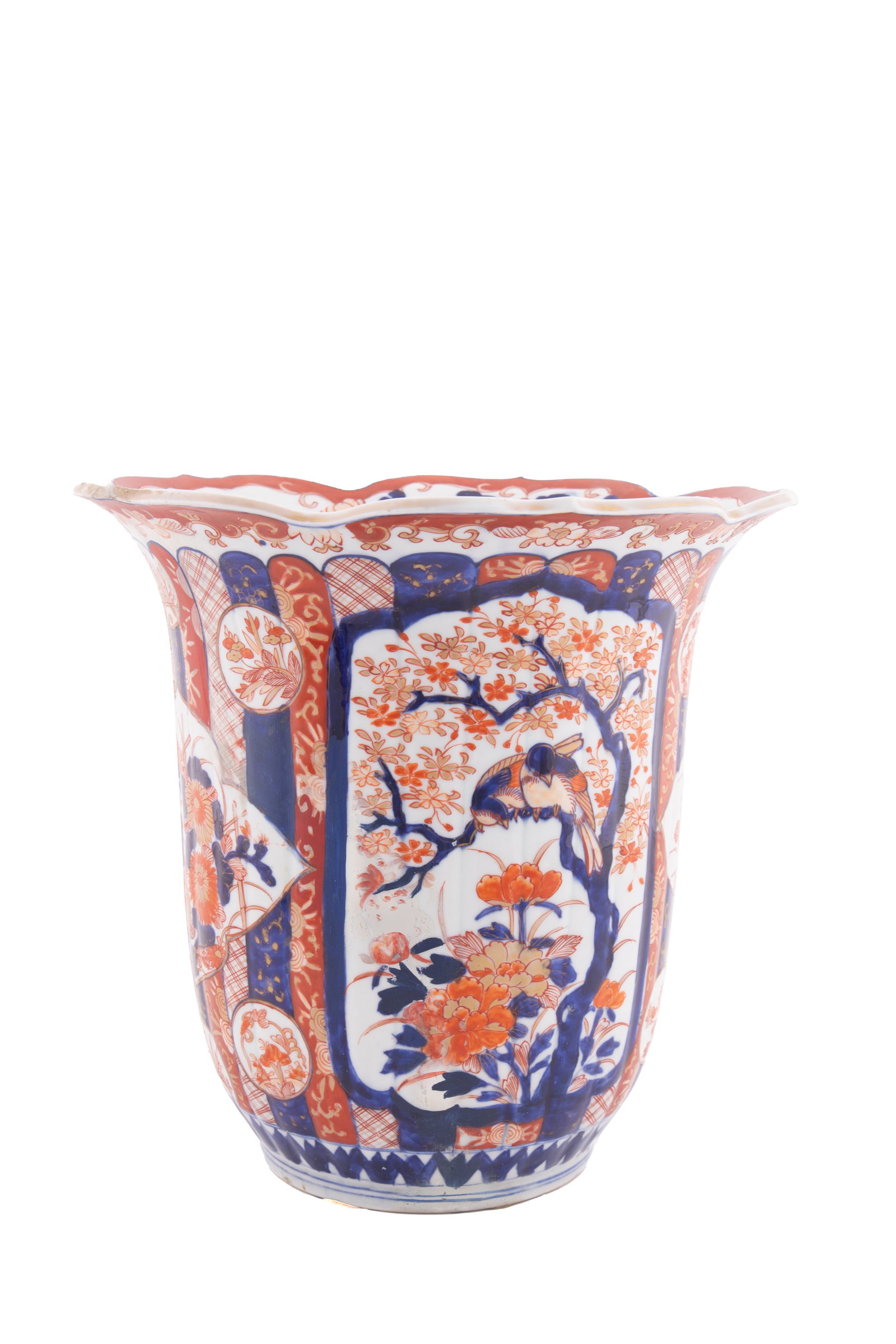 Imari Floral Decorated Porcelain Jardiniere (1 of 1)