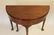 19th C. English Mahogany Demilune Game Table - 4