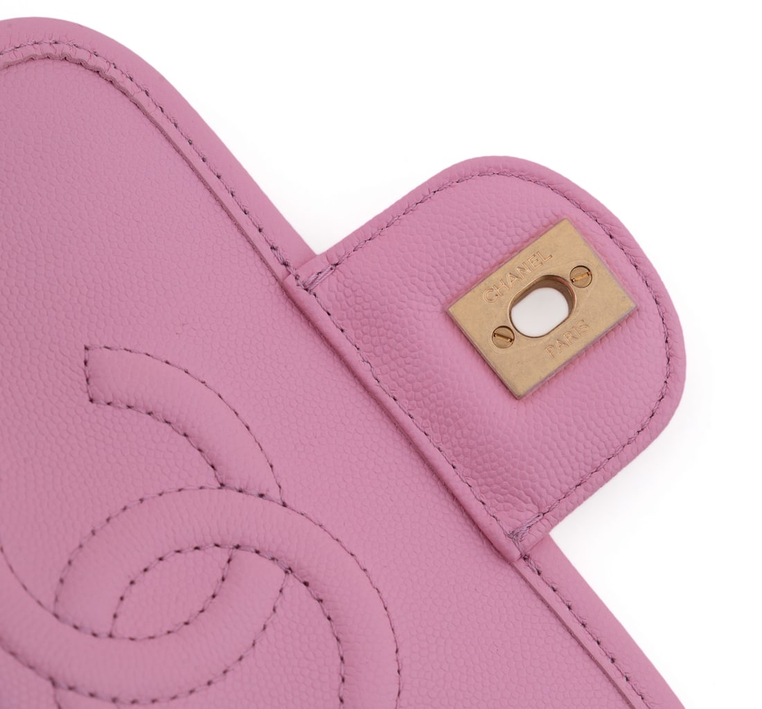 Chanel Caviar School Memory Top Handle Flap Bag - 12
