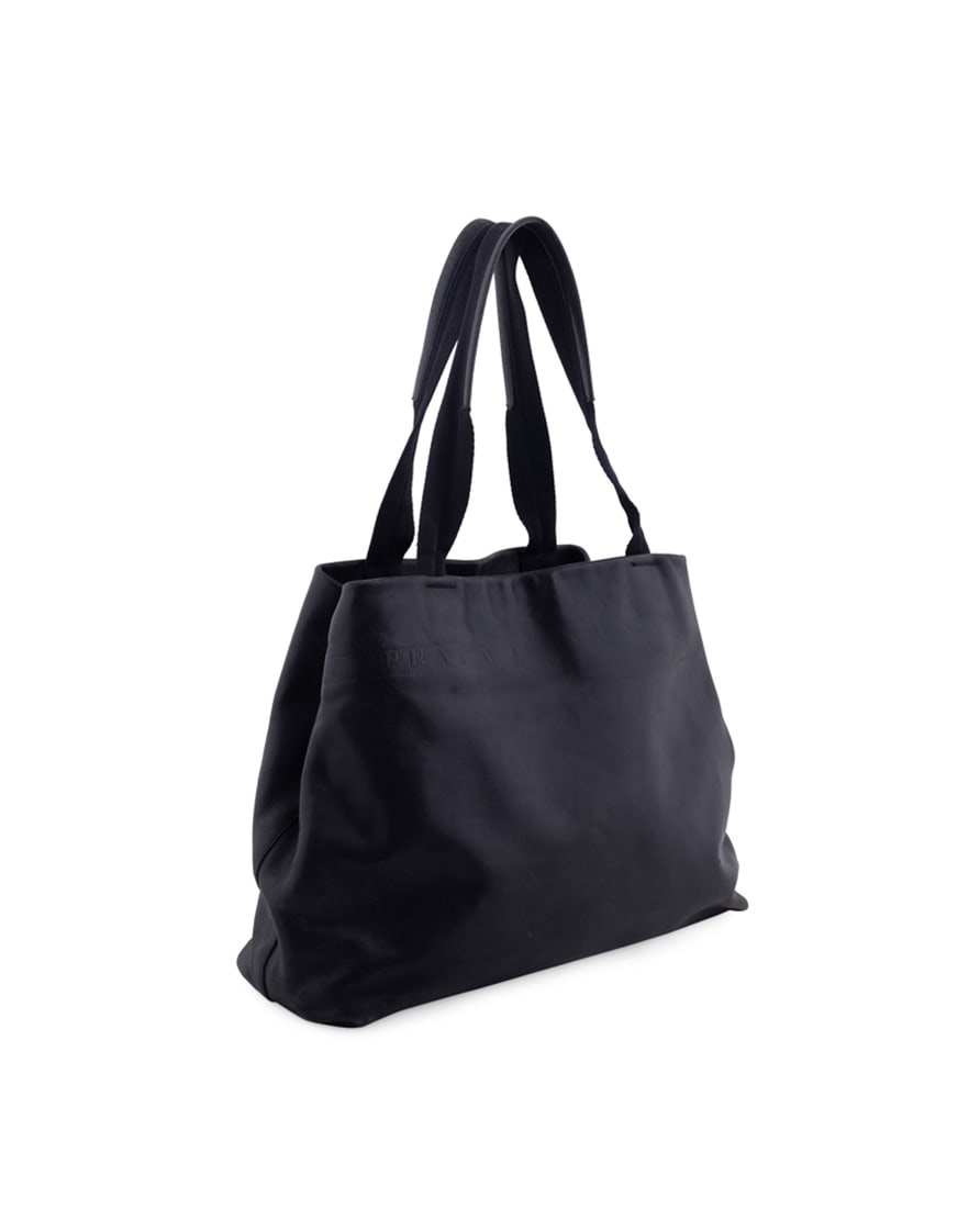 Vintage Prada Black Leather Shoulder Bag (1 of 9)