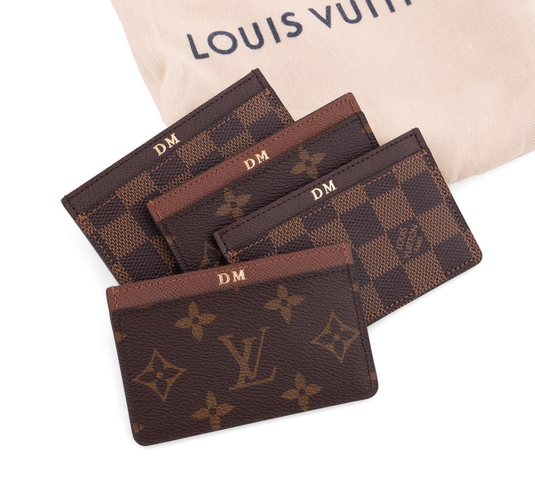 Four Louis Vuitton Canvas Card Holders (1 of 12)