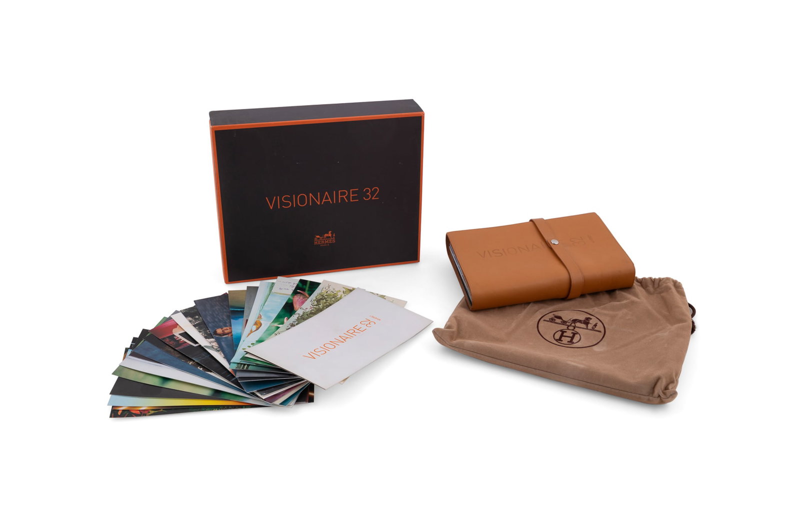 Hermes Visionaire 32 Leather Travel Pouch in Box (1 of 15)