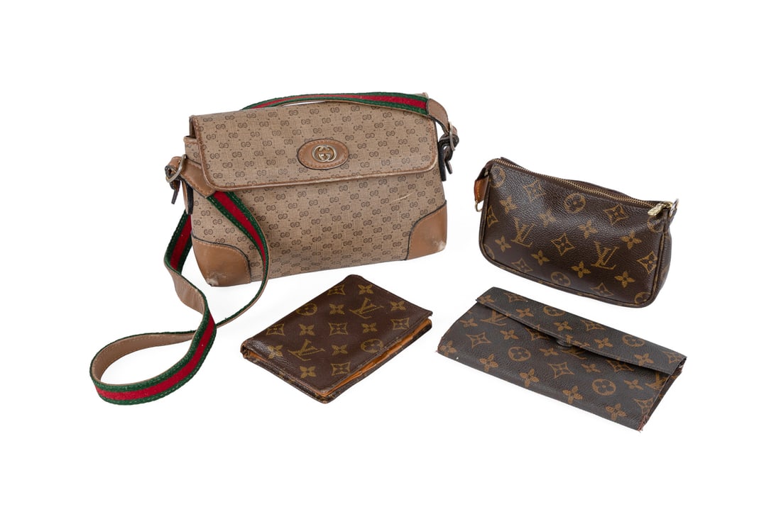 Vintage Louis Vuitton & Gucci Accessories Group (1 of 17)