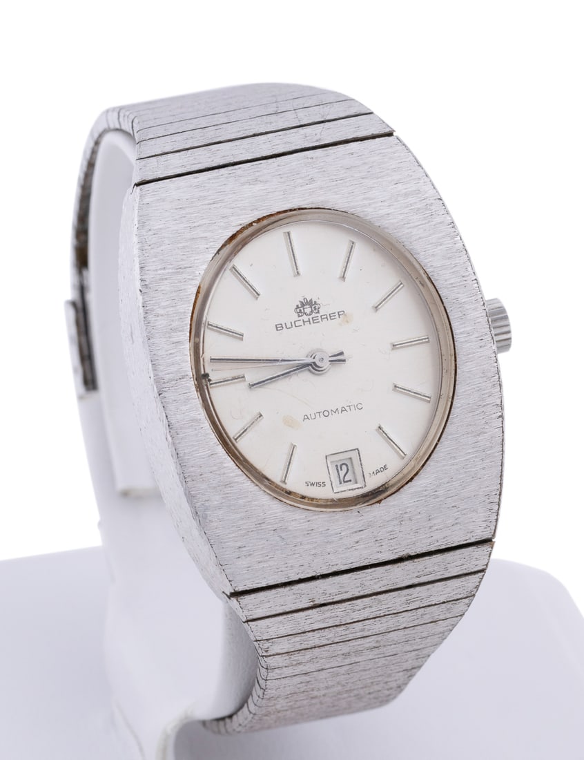 Bucherer Tonneau Automatic Wristwatch, Ref. 30213 (1 of 12)
