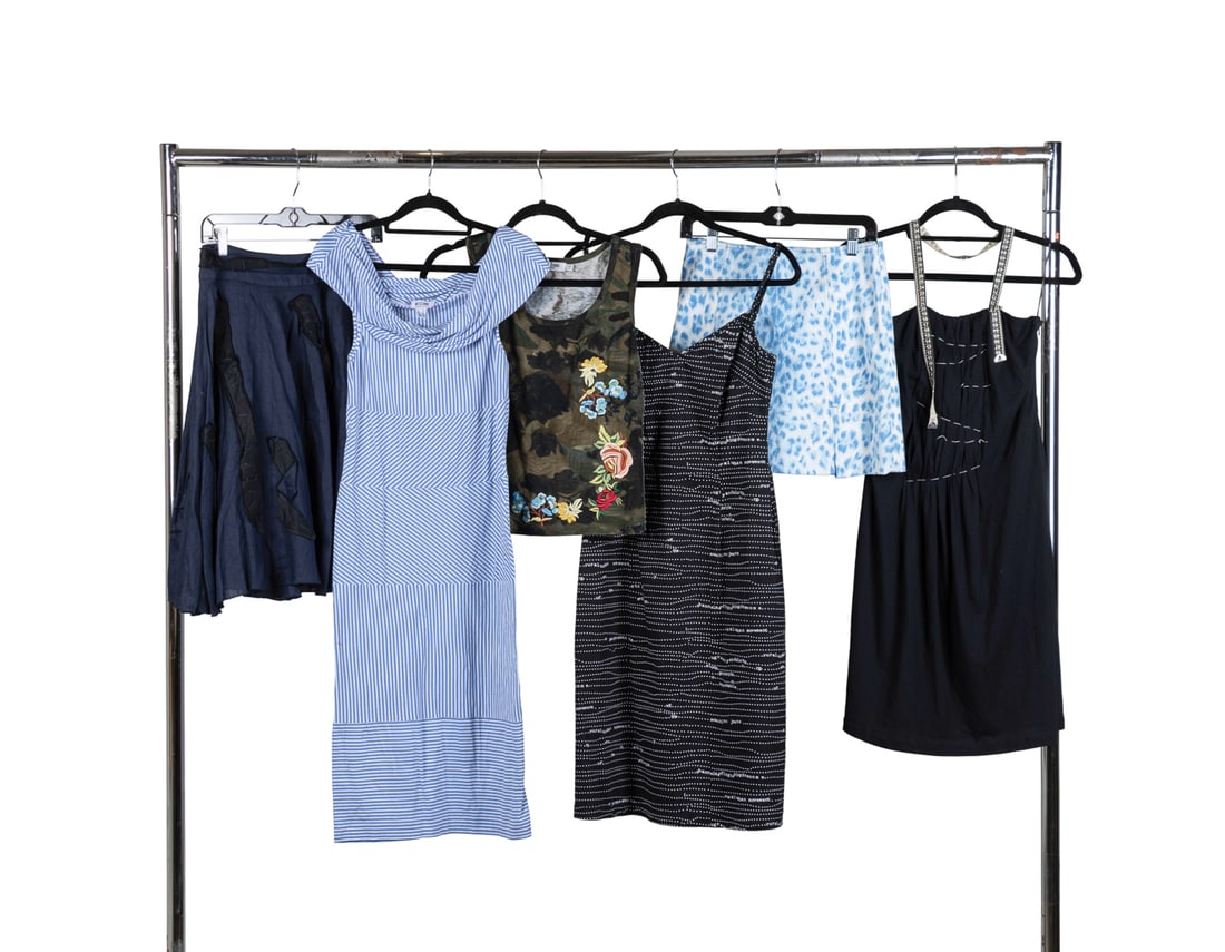 Six Moschino Clothing Items, Blue, Black & Green (1 of 14)
