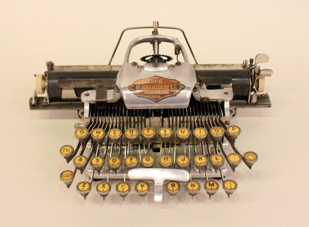 A 1914 Blickensderfer No. 6 Typewriter