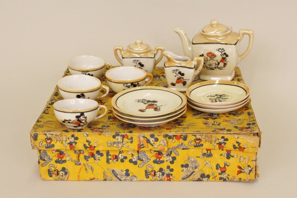 Mickey & Minnie Mouse Toy Tea Set
