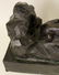 Patinated Bronze Lion Sculpture - 2