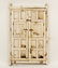 Rustic White Painted Farm Door