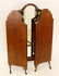 Walnut Tri-fold Dressing Mirror - 4