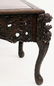 Chinese Carved Teak Table - 3