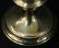 Pair of Sterling Cement Reinforced Candlesticks - 3