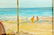Michel Jamart Beach Oil on Canvas - 3