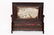 Chinese Dreamstone Set Wood Stand w/ Stone Plaque - 4