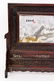 Chinese Dreamstone Set Wood Stand w/ Stone Plaque - 9