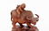 Carved Oriental Wood Bull Figural Sculpture - 3