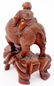 Carved Oriental Wood Bull Figural Sculpture - 5