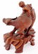 Carved Oriental Wood Bull Figural Sculpture - 6
