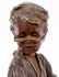 19th C. German Bronze Boy Sculpture - 3