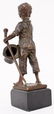 19th C. German Bronze Boy Sculpture - 6